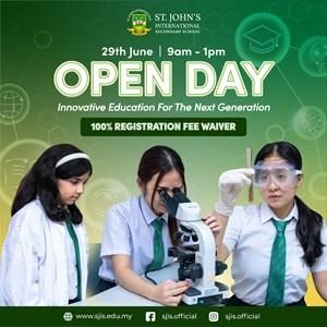 Open Day @ St. John’s International School, Bukit Nanas