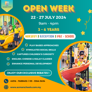 Open Week @ Acmar International & Private School, Klang