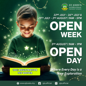 Primary School Open Day @ St. John’s International School (Primary & Secondary), Bukit Nanas