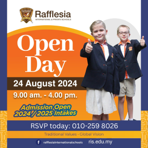 Open Day @ Rafflesia International School, Bandar 16 Sierra, Puchong