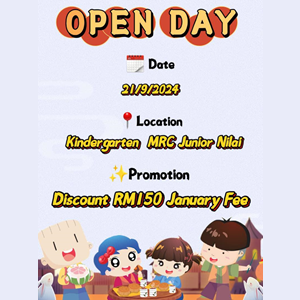 Open Day @ 3Q MRC Tadika Junior Harmoni, Nilai