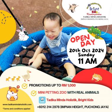 Open Day @ Tadika Minda Holistik (Bright Kids), Impian Heights, Bandar Puchong Jaya
