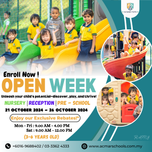 Open Week @ Acmar International & Private Schools, Klang