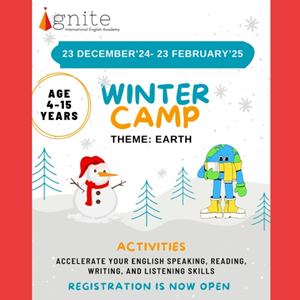 Ignite’s Winter Camp and Intensive English Kid Program @ Ignite Learning Center, Mont Kiara