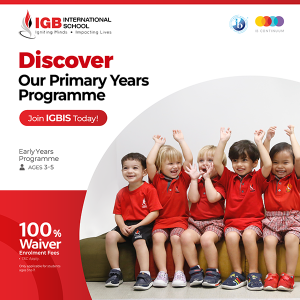 Open Day @ IGB International School, Sierramas, Sungai Buloh