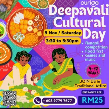 Deepavali Cultural Day @ CURIOOkids, Desa Parkcity, Kuala Lumpur