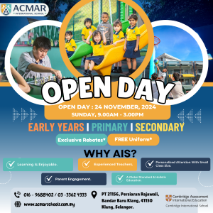 Open Day @ Acmar International & Private Schools, Klang