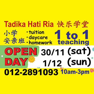 2024 Open Day @ Tadika Hati Ria, Puncak Jalil
