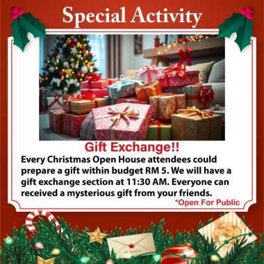 Christmas Open House @ 3Q MRC Junior Menglembu Ipoh (Tadika Junior Mahir)