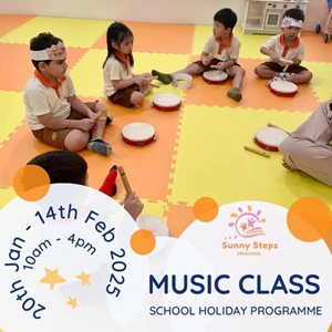 Jan 2025 School Holiday Programme @ Sunny Steps Preschool, Sunway Geo, Bandar Sunway