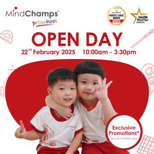 February 2025 Open Day @ MindChamps PreSchool, Sentosa, Johor Bahru