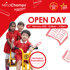 February 2025 Open Day @ MindChamps PreSchool, Straits View, Johor Bahru