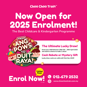 From Ang Pows to Duit Raya Lucky Draw @ Choo Choo Train Childcare & Kindergarten