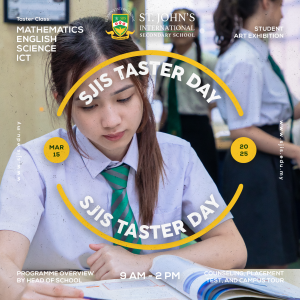 Secondary School Open Day @ St. John’s International School, Bukit Nanas