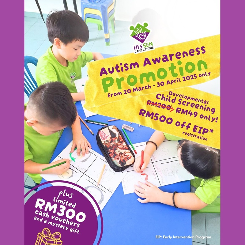 Autism Awareness Promotion @ HI 5 SEN Care Centre, Balakong