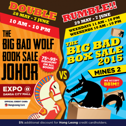 Big Bad Wolf Box Sale – Mines2, Selangor
